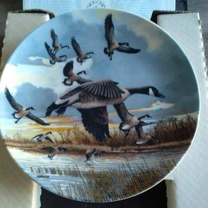 Collectors Plate "The Landing" - Vintage 1986